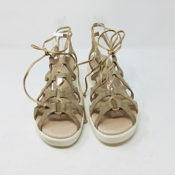 Johnston & Murphy Chasity Platform Sandals 9 - Picture 2 of 6